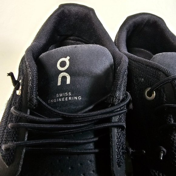 ON CLOUD Swiss Engineering Athletic Running Shoes Men's Size 9 Black 59.98919 - Picture 6 of 10